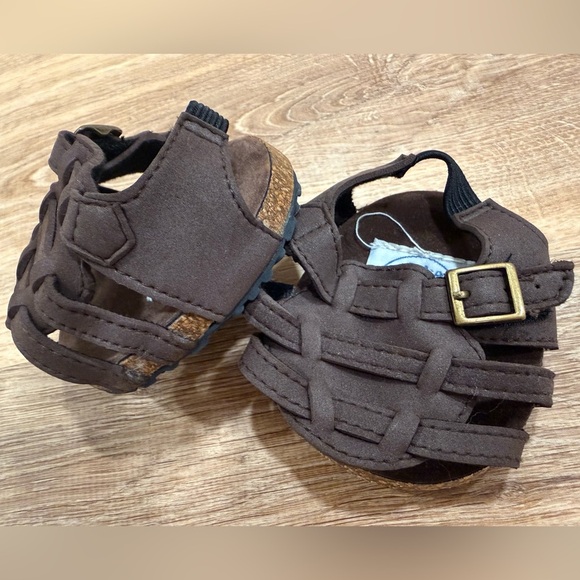 Build A Bear BAB - Brown Sandals Shoes Accessory - Picture 4 of 5